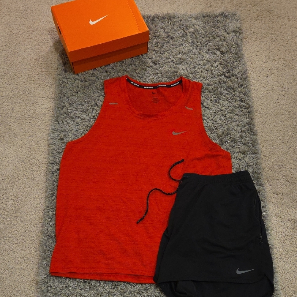 Nike DRI-FIT Red Tank Top